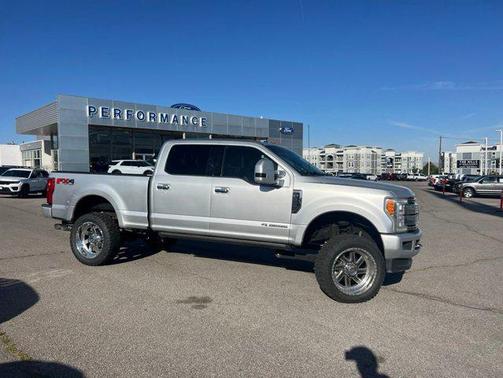 Ingot Silver 2017 Ford F-350 Platinum