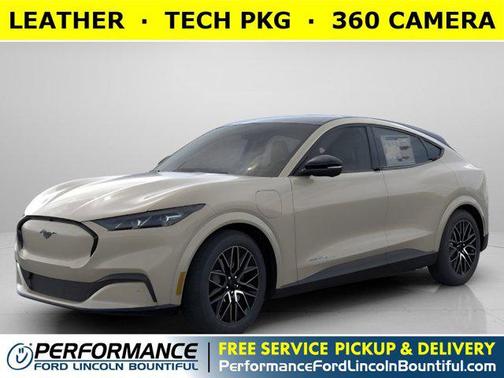 Beige 2026 Ford Mustang Mach-E Premium