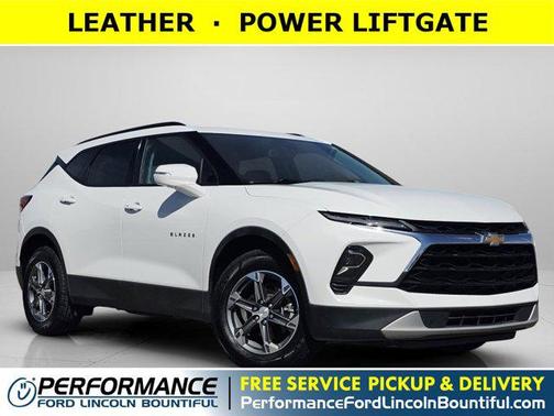 Summit White 2024 Chevrolet Blazer 3LT