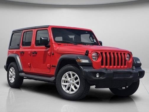 Firecracker Red Clearcoat 2023 Jeep Wrangler Sport S