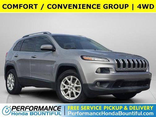 Billet Silver Metallic Clearcoat 2017 Jeep Cherokee Latitude