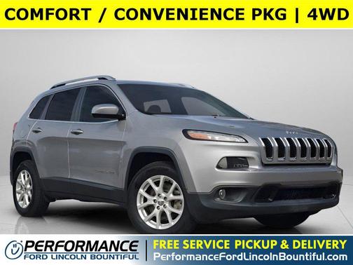 Billet Silver Metallic Clearcoat 2017 Jeep Cherokee Latitude