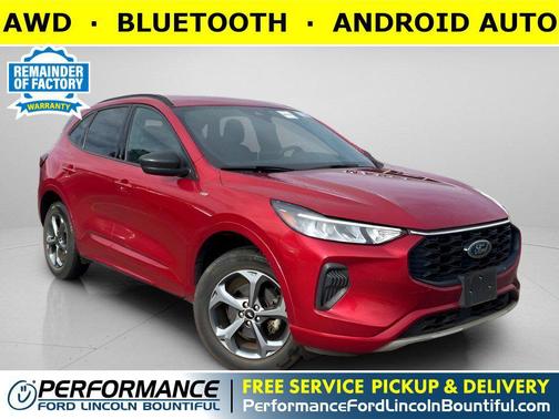 Red Metallic 2024 Ford Escape ST-Line