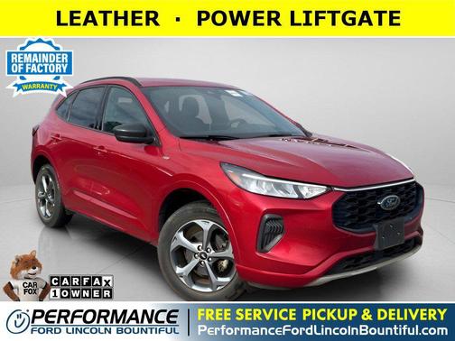 Red Metallic 2024 Ford Escape ST-Line