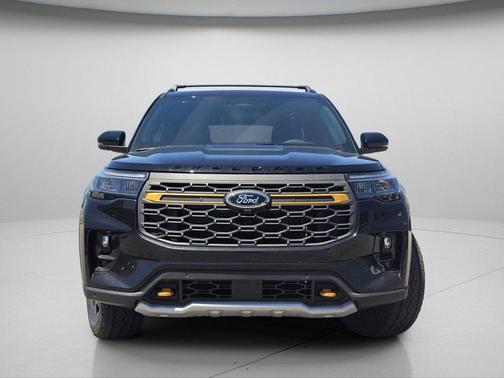 Agate Black Metallic 2026 Ford Explorer Tremor