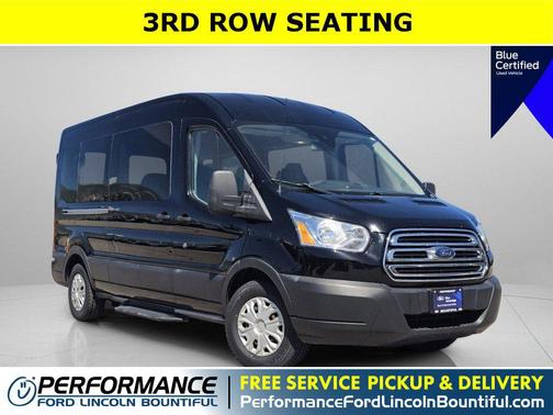 Shadow Black 2019 Ford Transit-350 XLT