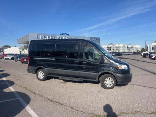 Shadow Black 2019 Ford Transit-350 XLT