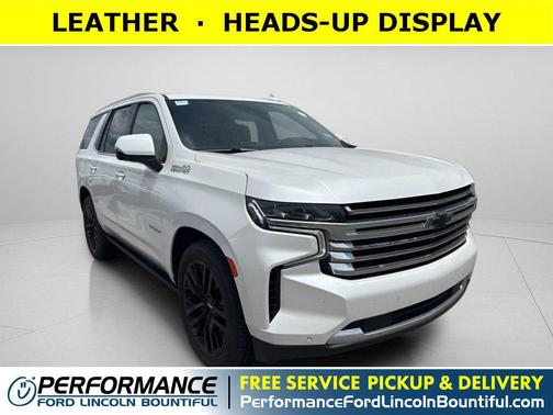 Iridescent Pearl Tricoat 2022 Chevrolet Tahoe High Country