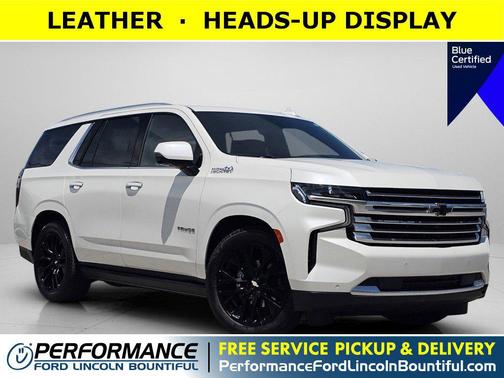 Iridescent Pearl Tricoat 2022 Chevrolet Tahoe High Country