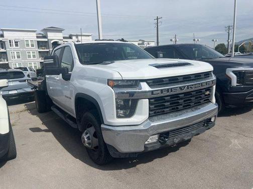 Summit White 2022 Chevrolet Silverado 3500 LT