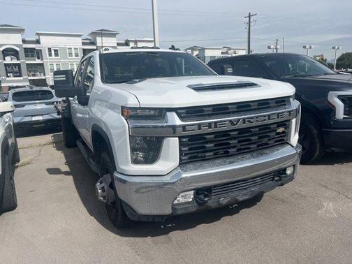 Summit White 2022 Chevrolet Silverado 3500 LT