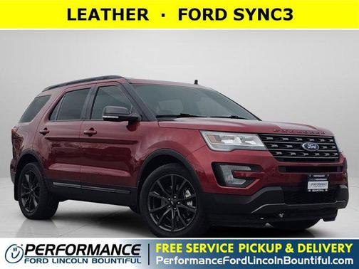 Ruby Red Metallic 2017 Ford Explorer XLT