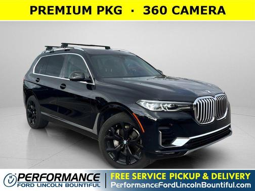 Jet Black 2020 BMW X7 xDrive40i