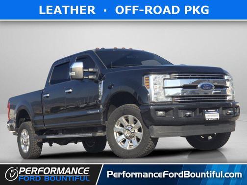 Shadow Black 2018 Ford F-350 Lariat