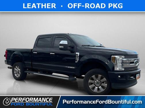 Shadow Black 2018 Ford F-350 Lariat