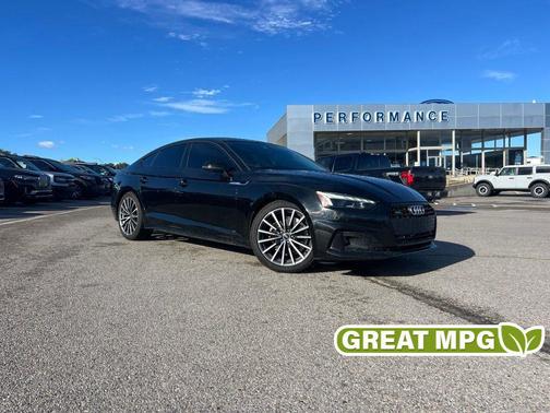 Black Metallic 2022 Audi A5 Sportback Premium Plus