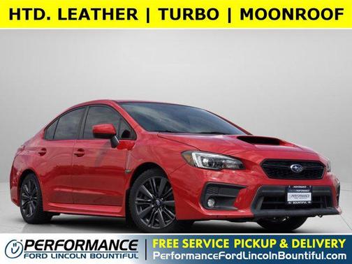 Pure Red 2018 Subaru WRX Limited