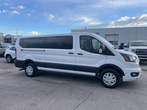 Oxford White 2024 Ford Transit-350 XLT