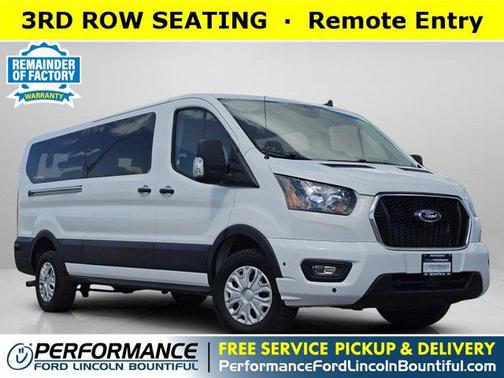 Oxford White 2024 Ford Transit-350 XLT