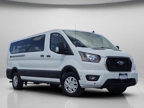 Oxford White 2024 Ford Transit-350 XLT