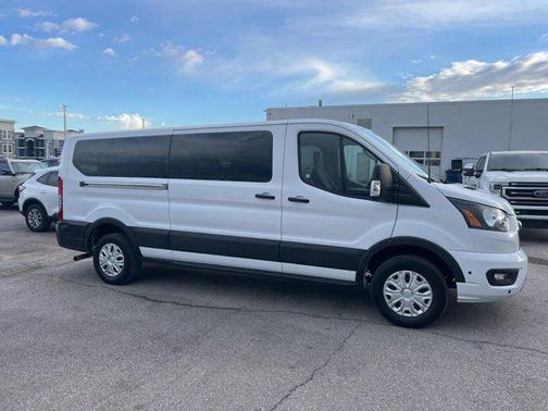 Oxford White 2024 Ford Transit-350 XLT
