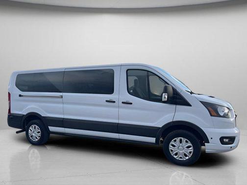 Oxford White 2024 Ford Transit-350 XLT