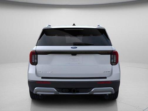 Space White Metallic 2026 Ford Explorer Platinum