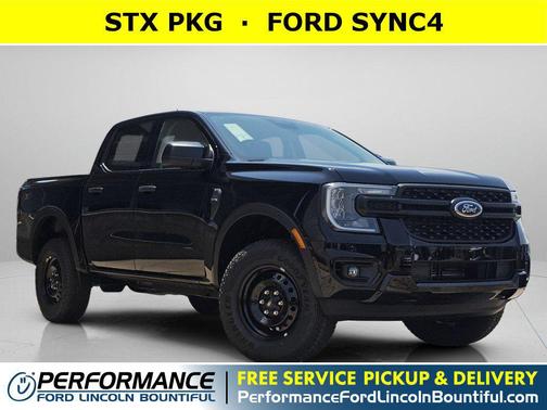 Shadow Black 2026 Ford Ranger XL