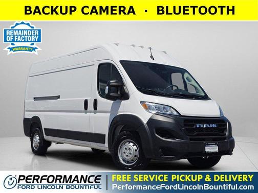 Bright White Clearcoat 2023 RAM ProMaster 2500 High Roof