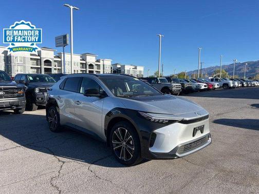Elemental Silver Metallic 2023 Toyota bZ4X Limited