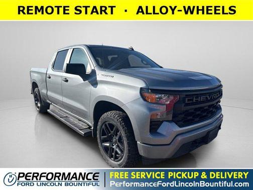 Sterling Gray Metallic 2023 Chevrolet Silverado 1500 Custom