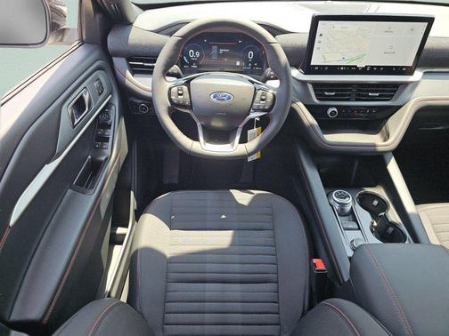 Space White Metallic 2026 Ford Explorer ST-Line