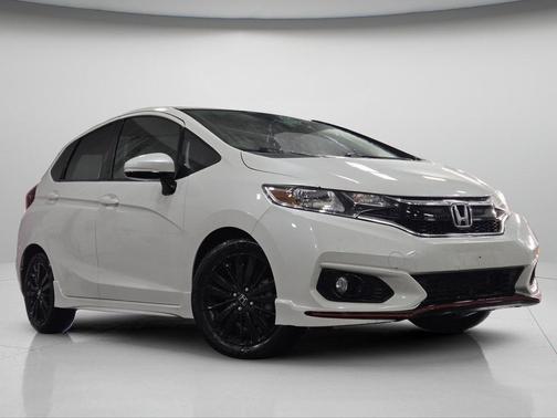 Platinum White Pearl 2020 Honda Fit Sport