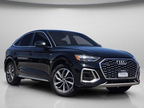 Black Metallic 2022 Audi Q5 45 S line Premium