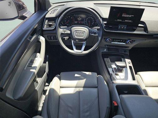 Black Metallic 2022 Audi Q5 45 S line Premium