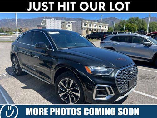 Black Metallic 2022 Audi Q5 45 S line Premium