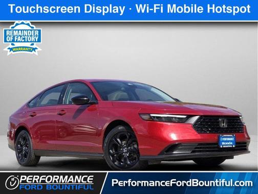 Radiant Red Metallic 2025 Honda Accord SE