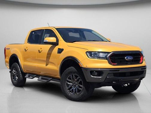 Cyber Orange Metallic Tricoat 2021 Ford Ranger Lariat Tremor