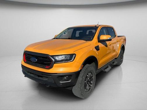 Cyber Orange Metallic Tricoat 2021 Ford Ranger LARIAT