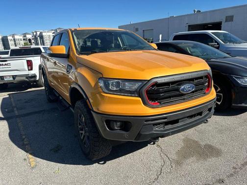 Cyber Orange Metallic Tricoat 2021 Ford Ranger LARIAT
