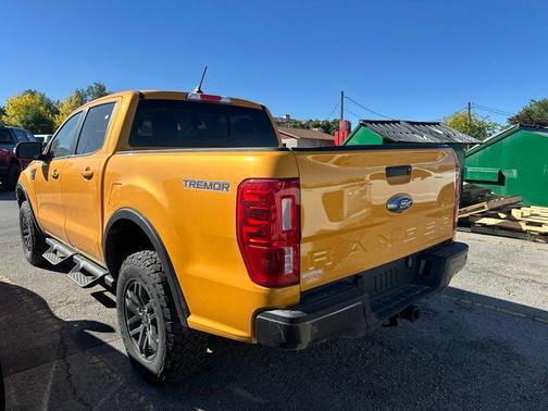 Cyber Orange Metallic Tricoat 2021 Ford Ranger LARIAT