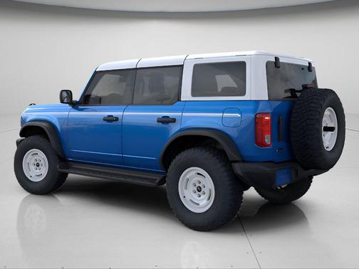 Velocity Blue Metallic 2026 Ford Bronco Heritage Edition