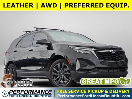 Mosaic Black Metallic 2022 Chevrolet Equinox RS