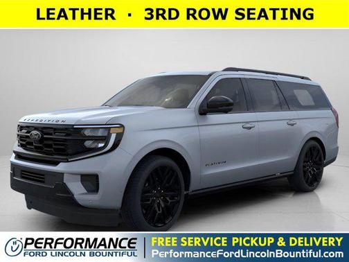 Glacier Gray Metallic Tri-Coat 2026 Ford Expedition Max Platinum