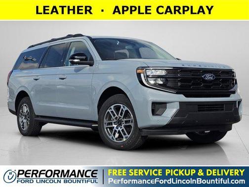 Glacier Gray Metallic TriCoat 2025 Ford Expedition Max Active 4x4 SUV