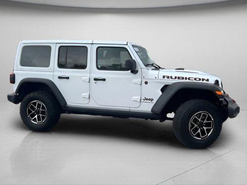 Bright White Clearcoat 2025 Jeep Wrangler Rubicon