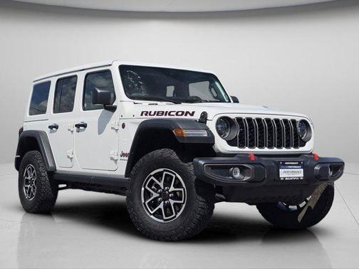 Bright White Clearcoat 2025 Jeep Wrangler Rubicon