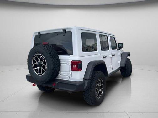 Bright White Clearcoat 2025 Jeep Wrangler Rubicon
