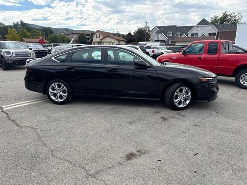 Black 2025 Honda Accord LX 1.5T