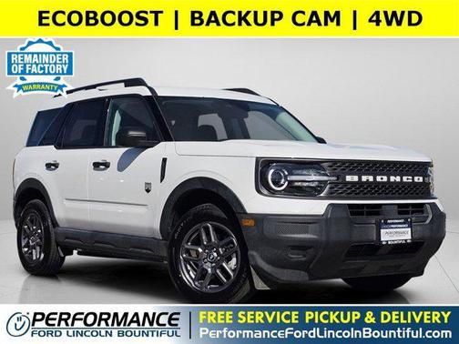 Oxford White 2025 Ford Bronco Sport Big Bend